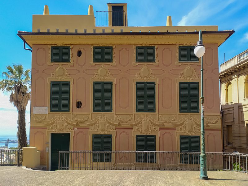 Edificio storico - Genova Prospetto est dopo i lavori